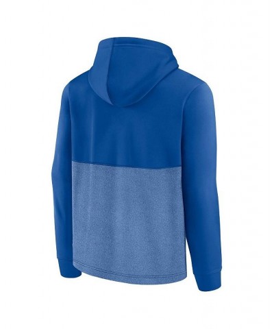 Men's Branded Blue Dallas Mavericks Winter Camp Pullover Hoodie $31.00 Sweatshirt