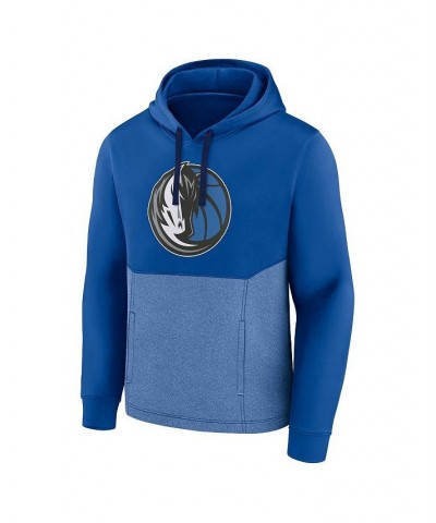 Men's Branded Blue Dallas Mavericks Winter Camp Pullover Hoodie $31.00 Sweatshirt