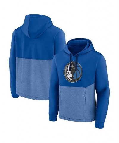 Men's Branded Blue Dallas Mavericks Winter Camp Pullover Hoodie $31.00 Sweatshirt