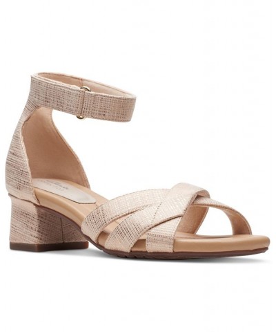 Women's Desirae Lily Ankle-Strap Sandals PD07 $43.60 Shoes