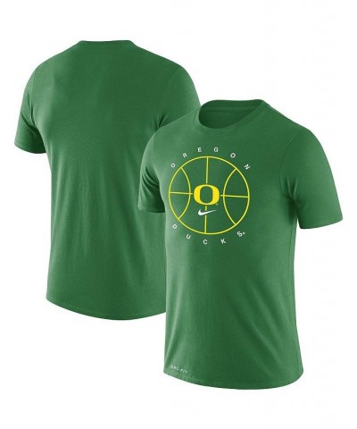 Men's Green Oregon Ducks Basketball Icon Legend Performance T-shirt $25.49 T-Shirts