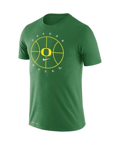 Men's Green Oregon Ducks Basketball Icon Legend Performance T-shirt $25.49 T-Shirts