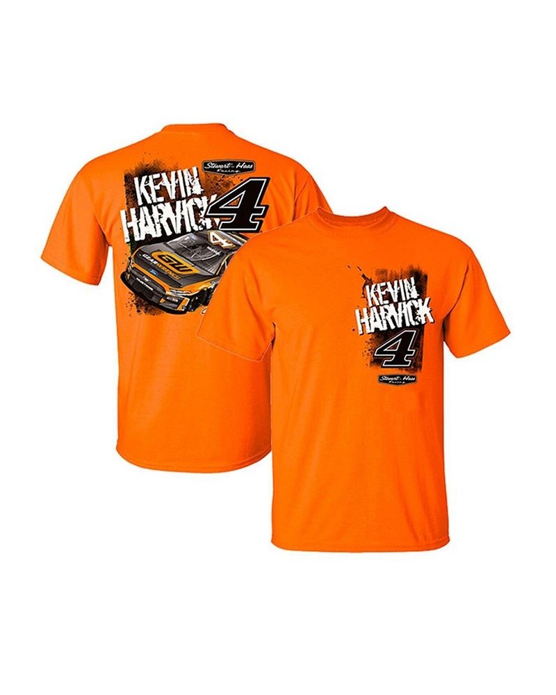 Men's Orange Kevin Harvick 2023 4 GearWrench T-shirt $19.60 T-Shirts