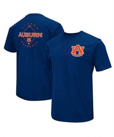 Men's Navy Auburn Tigers Baseball On-Deck 2-Hit T-shirt $20.00 T-Shirts