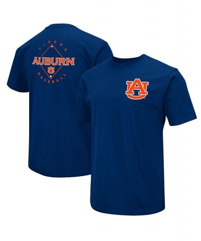 Men's Navy Auburn Tigers Baseball On-Deck 2-Hit T-shirt $20.00 T-Shirts