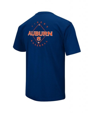 Men's Navy Auburn Tigers Baseball On-Deck 2-Hit T-shirt $20.00 T-Shirts