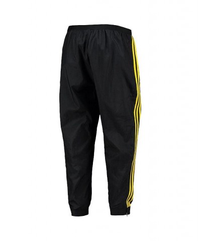 Men's Black Manchester United Icons Woven Pants $41.40 Pants