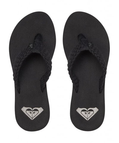 Women's Porto Sandals Black $21.00 Shoes