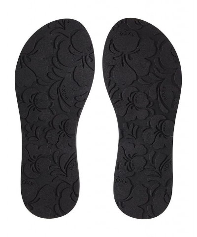 Women's Porto Sandals Black $21.00 Shoes