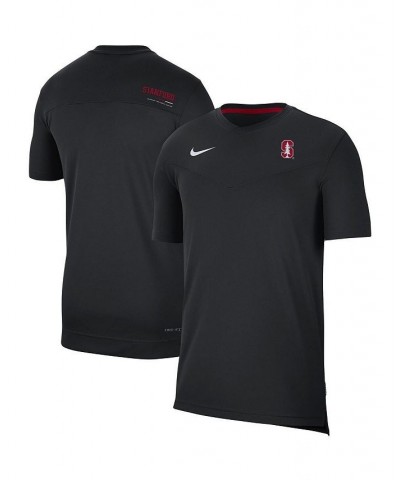 Men's Black Stanford Cardinal Coach UV Performance T-shirt $18.80 T-Shirts