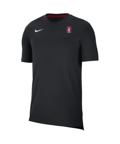 Men's Black Stanford Cardinal Coach UV Performance T-shirt $18.80 T-Shirts