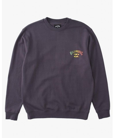 Men's Short Sands Crew Neck Sweatshirt Gray $15.57 Sweatshirt