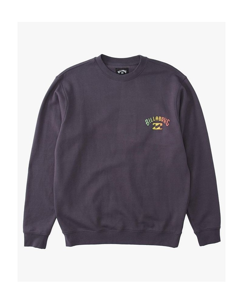 Men's Short Sands Crew Neck Sweatshirt Gray $15.57 Sweatshirt