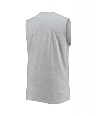 Men's Heathered Gray 2022 MLB All-Star Game Big and Tall Sleepwear Muscle Tank Top $21.19 T-Shirts