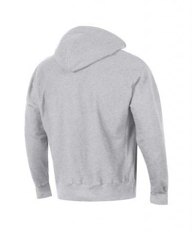 Men's Heather Gray Pittsburgh Penguins Reverse Weave Pullover Hoodie $45.12 Sweatshirt