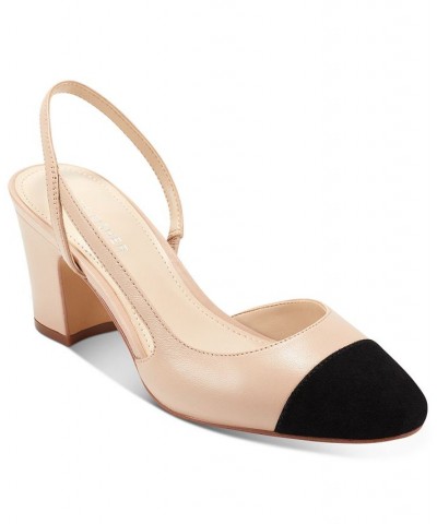 Women's Laynie Slingback Pumps Tan/Beige $45.78 Shoes