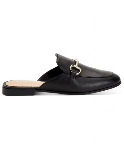 Step N' Flex Women's Garlend Mule Flats Black $47.44 Shoes