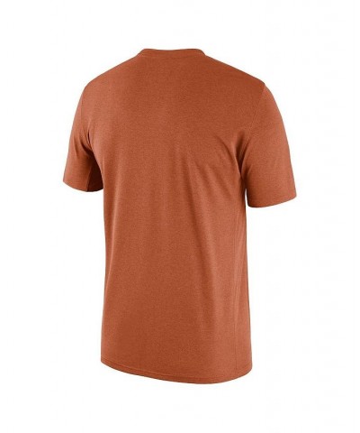 Men's Heathered Texas Orange Texas Longhorns Performance Team Football Legend T-shirt $19.80 T-Shirts