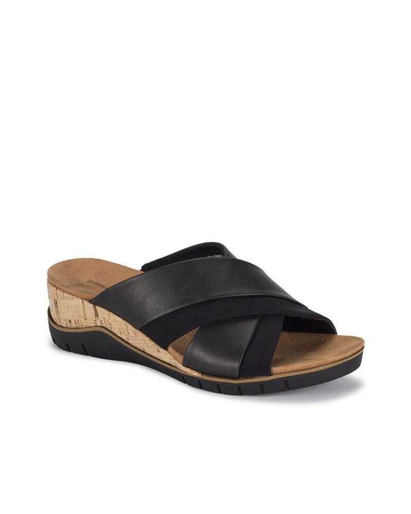 Carmiela Women's Wedge Slide Sandals PD04 $45.05 Shoes