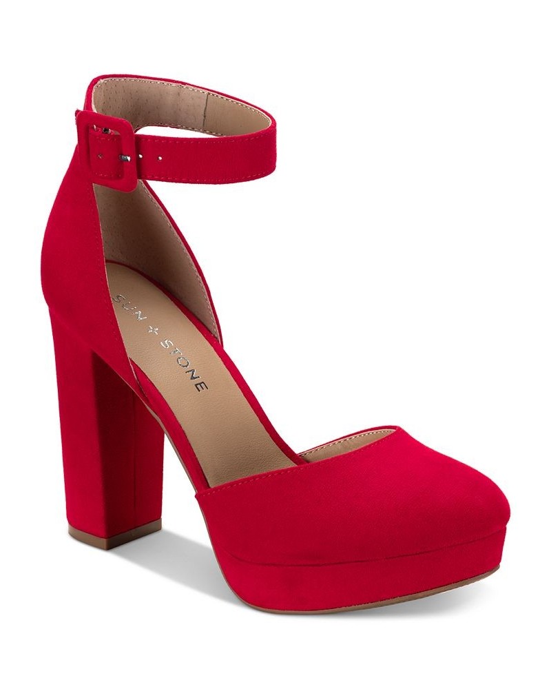 Estrella Block-Heel Pumps PD08 $39.75 Shoes