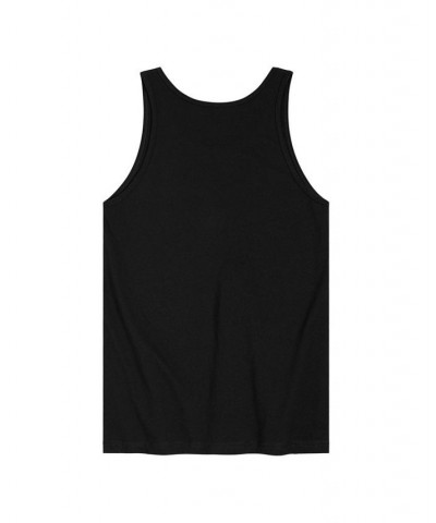 Men's Peanuts I Love Soccer Tank Black $20.99 T-Shirts