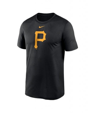 Men's Black Pittsburgh Pirates New Legend Logo T-shirt $27.99 T-Shirts