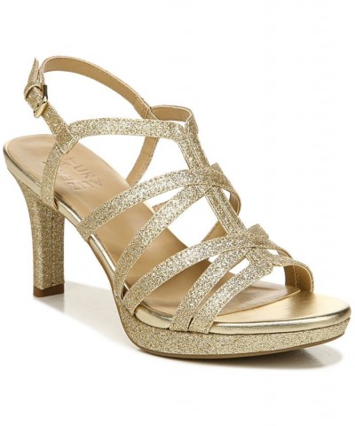 Baylor Strappy Sandals Gold $54.45 Shoes