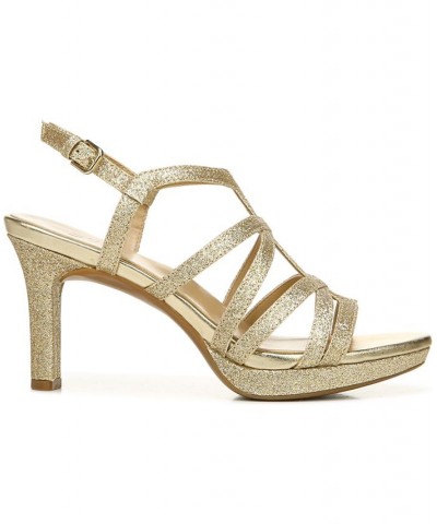 Baylor Strappy Sandals Gold $54.45 Shoes