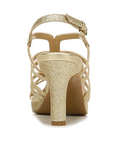 Baylor Strappy Sandals Gold $54.45 Shoes