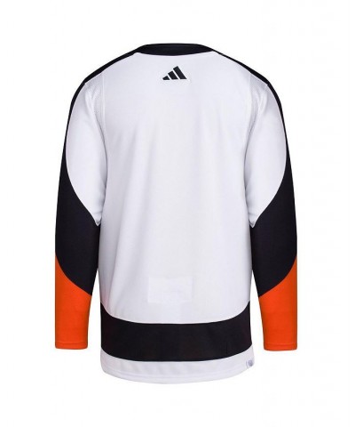 Men's White Philadelphia Flyers Reverse Retro 2.0 Authentic Blank Jersey $60.80 Jersey