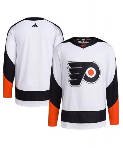 Men's White Philadelphia Flyers Reverse Retro 2.0 Authentic Blank Jersey $60.80 Jersey