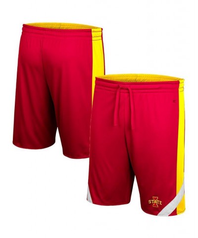 Men's Cardinal, Gold Iowa State Cyclones Am I Wrong Reversible Shorts $26.21 Shorts