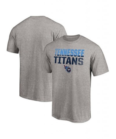 Men's Branded Heathered Gray Tennessee Titans Big and Tall Fade Out Team T-shirt $15.58 T-Shirts