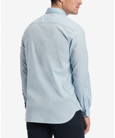 Men's Stretch Regular Fit Poplin Long Sleeve Shirt PD04 $39.41 Shirts