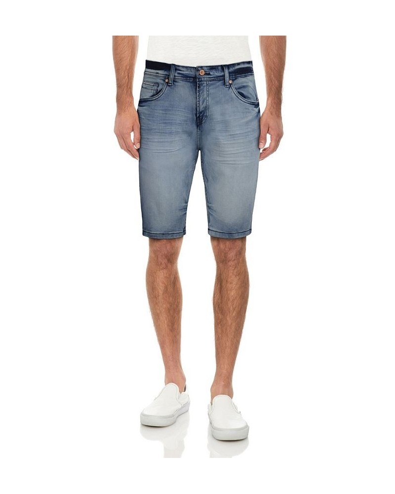 Men's Cultura Stretch Denim Shorts Blue $26.68 Shorts