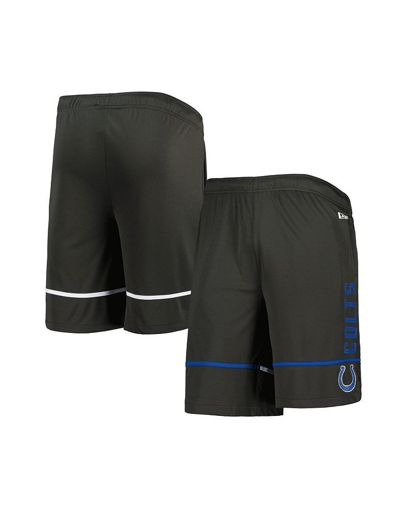 Men's Charcoal Indianapolis Colts Combine Authentic Rusher Training Shorts $23.65 Shorts