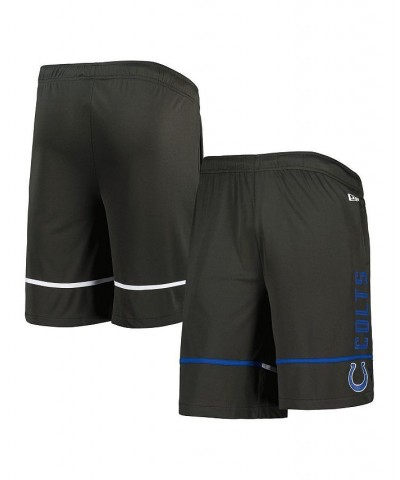 Men's Charcoal Indianapolis Colts Combine Authentic Rusher Training Shorts $23.65 Shorts