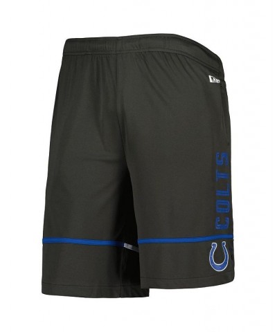 Men's Charcoal Indianapolis Colts Combine Authentic Rusher Training Shorts $23.65 Shorts