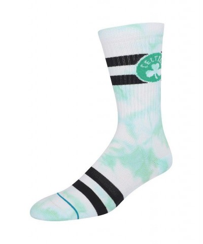 Men's Green Boston Celtics Tie-Dye Crew Socks $11.75 Socks