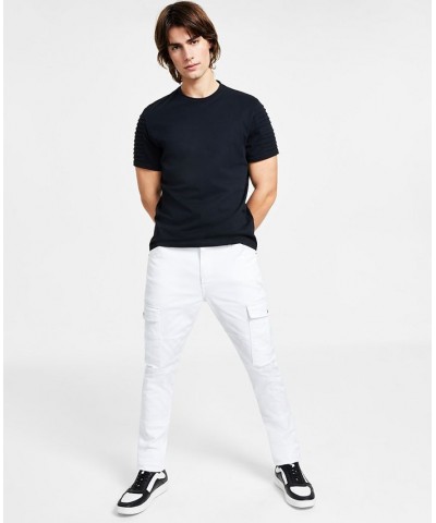 Men's Regular-Fit Pintucked T-Shirt PD01 $26.70 T-Shirts