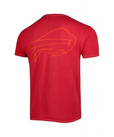 Men's Red Buffalo Bills Fast Track Tonal Highlight T-shirt $26.00 T-Shirts