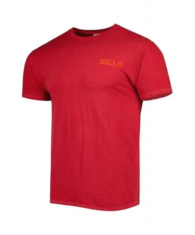 Men's Red Buffalo Bills Fast Track Tonal Highlight T-shirt $26.00 T-Shirts