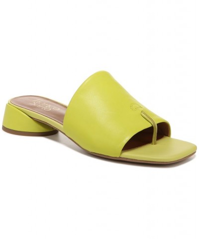 Loran Slide Sandals Yellow $54.00 Shoes