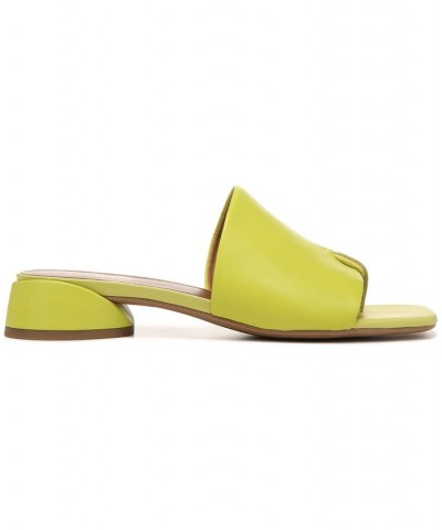 Loran Slide Sandals Yellow $54.00 Shoes