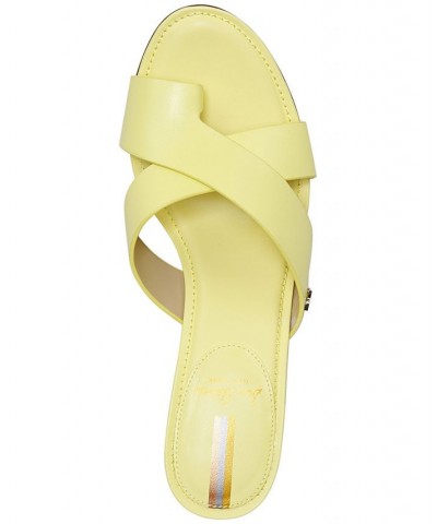 Women's Odie Slip-On Sandals Yellow $45.00 Shoes