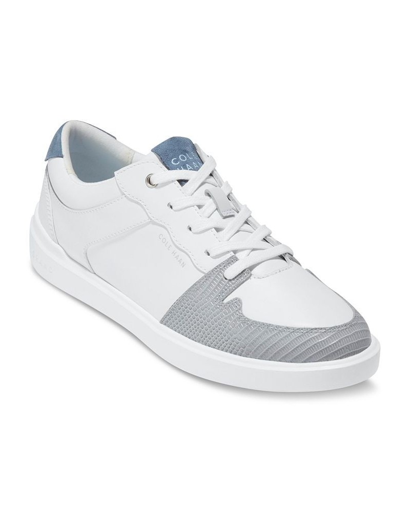 Women's Grand Crosscourt Modern Tennis Sneakers White $77.40 Shoes