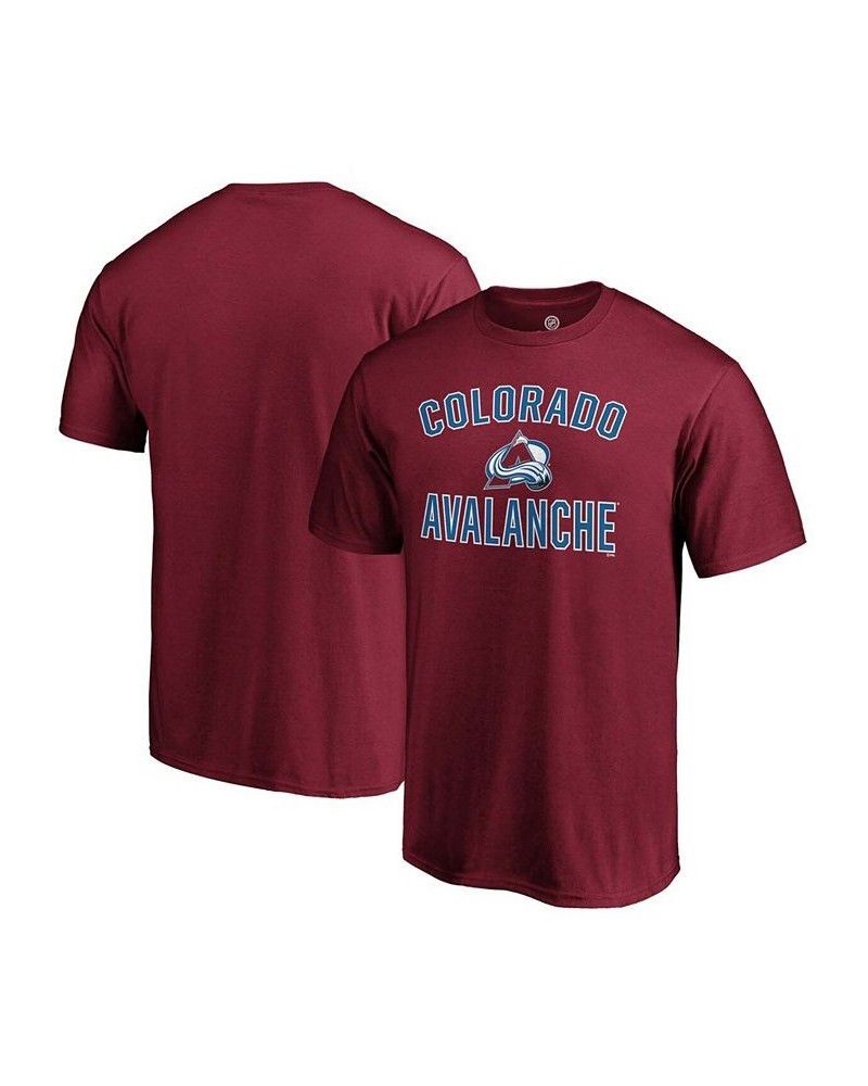 Men's Burgundy Colorado Avalanche Team Victory Arch T-shirt $16.11 T-Shirts