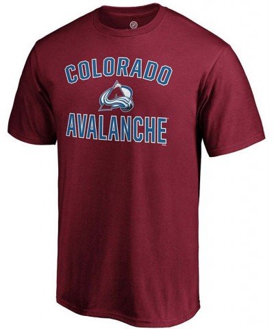 Men's Burgundy Colorado Avalanche Team Victory Arch T-shirt $16.11 T-Shirts