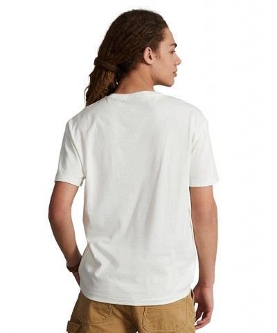 Men's Classic-Fit Jersey Crewneck T-Shirt White $34.98 T-Shirts