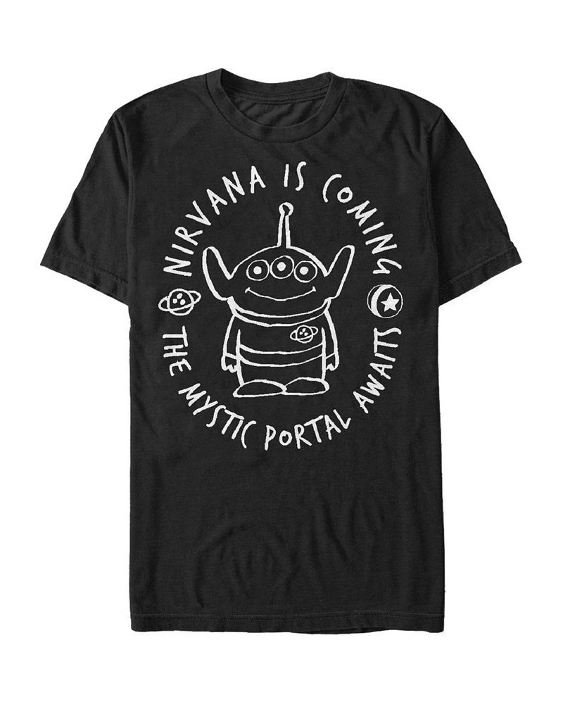 Disney Pixar Men's Toy Story Mystic Portal Awaits Short Sleeve T-Shirt Black $20.29 T-Shirts